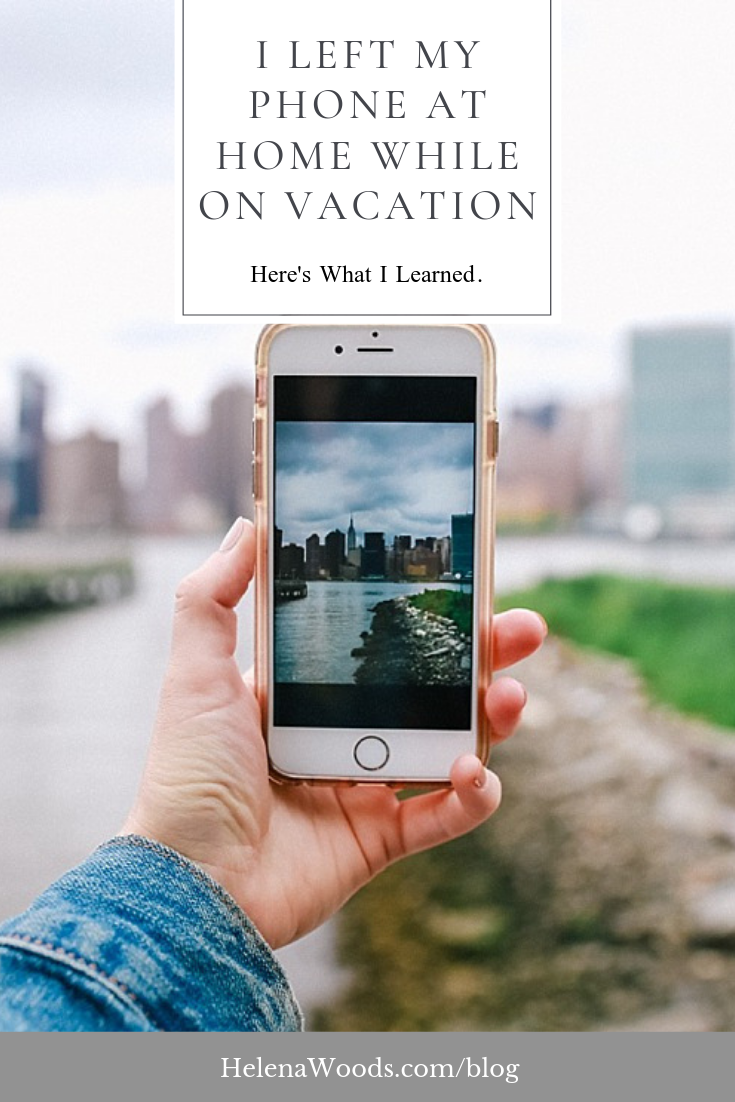 taking a technology free vacation without your phone lessons with Helena Woods