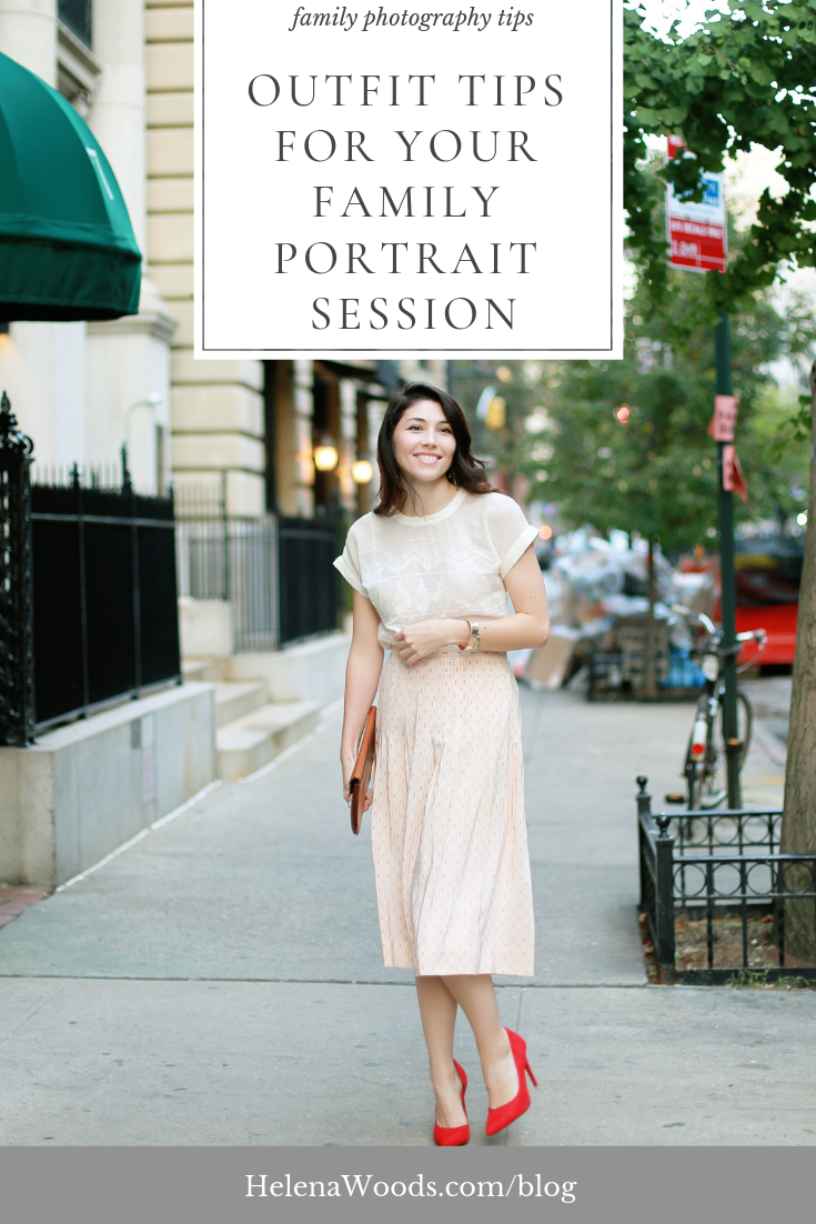 Classic Outfit Ideas for Your Family Portrait Session 