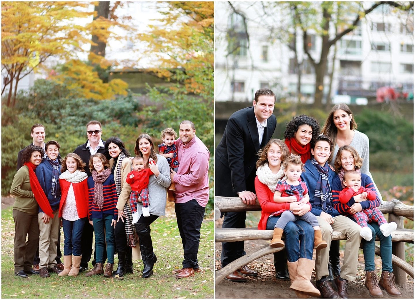 Family Christmas Photo Session in Central Park: NYC Family Photographer Helena Woods shares her tips for a successful Christmas photo session
