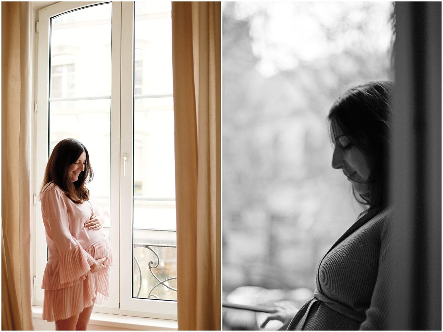 a mother's portrait during pregnancy photographed by connecticut nyc maternity and newborn photographer Helena Woods