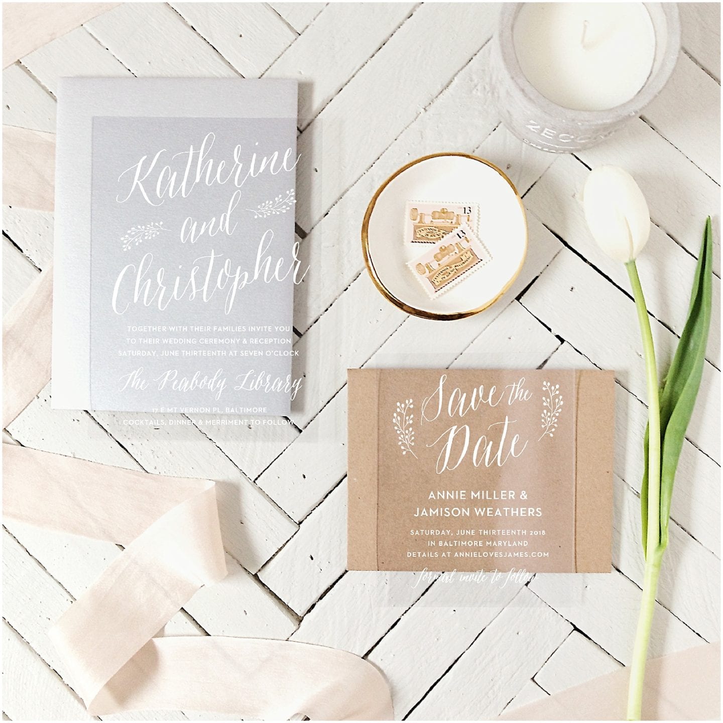 Rustic Save the Date Cards Birth Announcements and Family Holiday Cards by Basic Invite