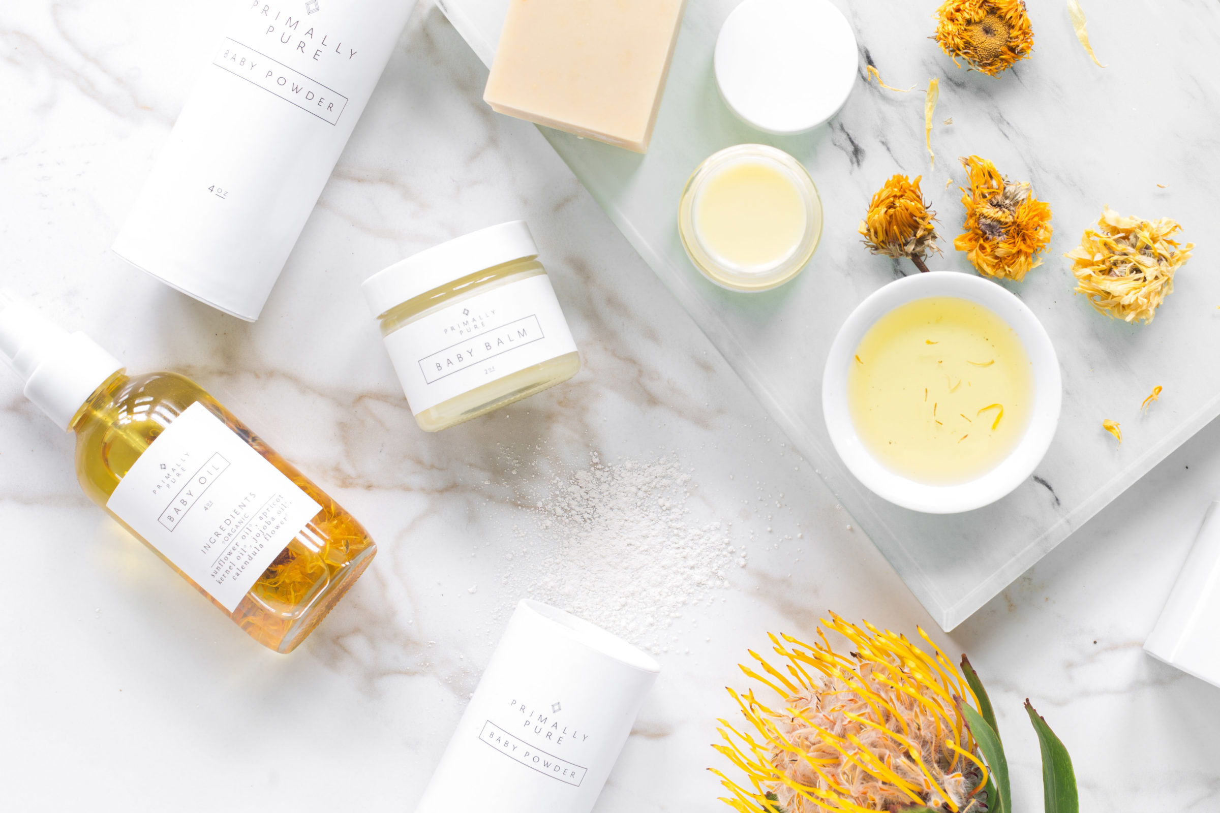 Newborn, family and children's photographer, Helena Woods, shares the BEST All Natural Non-Toxic Skincare Products for Pregnant Moms Primally Pure
