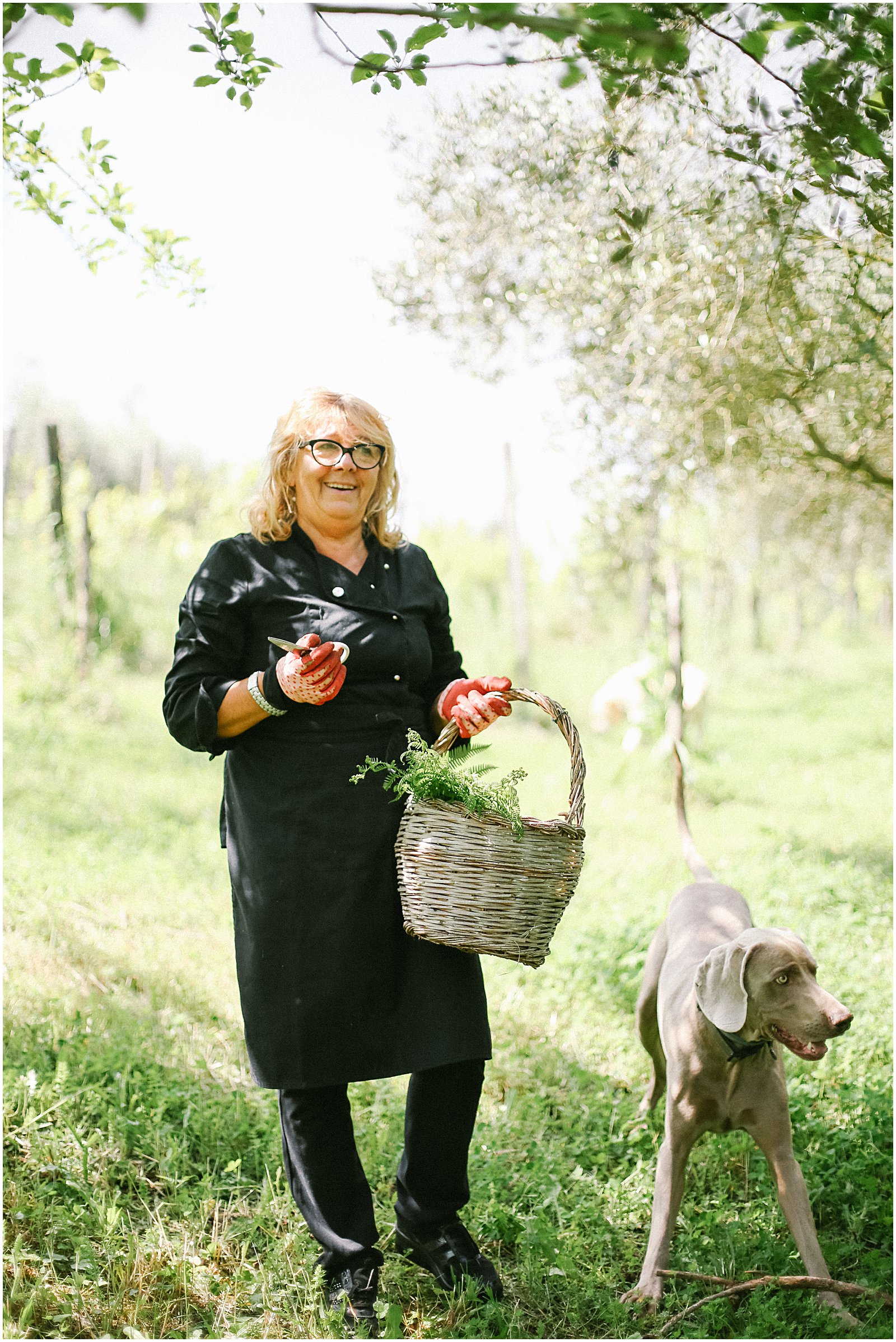 Claudia, our cooking teacher and chef in Zagarolo Italy